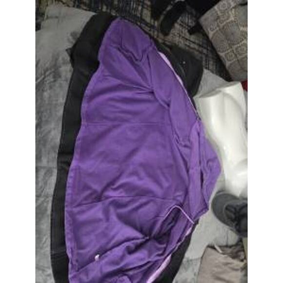 Women’s Moto Jacket Milwaukee Performance Black Purple - Picture 3 of 10